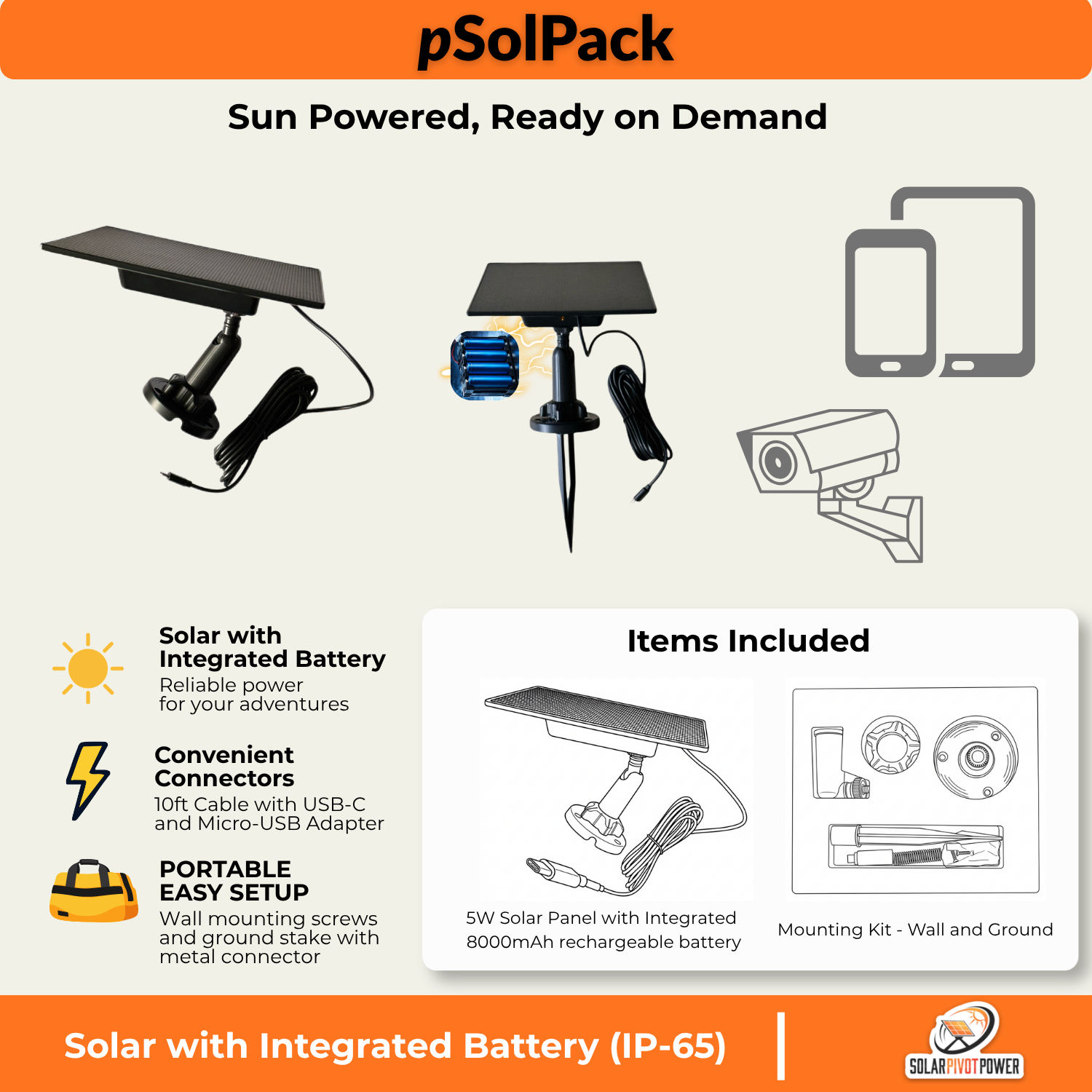 pSolPack - Sun-Powered, Ready on Demand