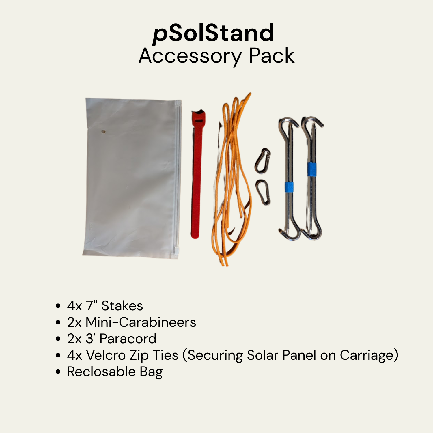 pSolStand - Accessory Pack