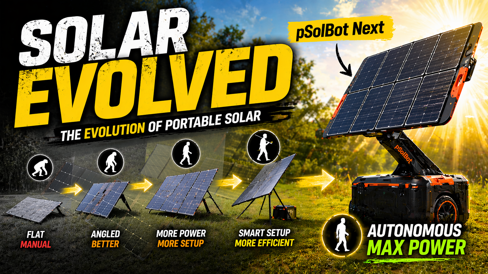 Portable Solar Evolution: From Static Panels to Intelligent Power