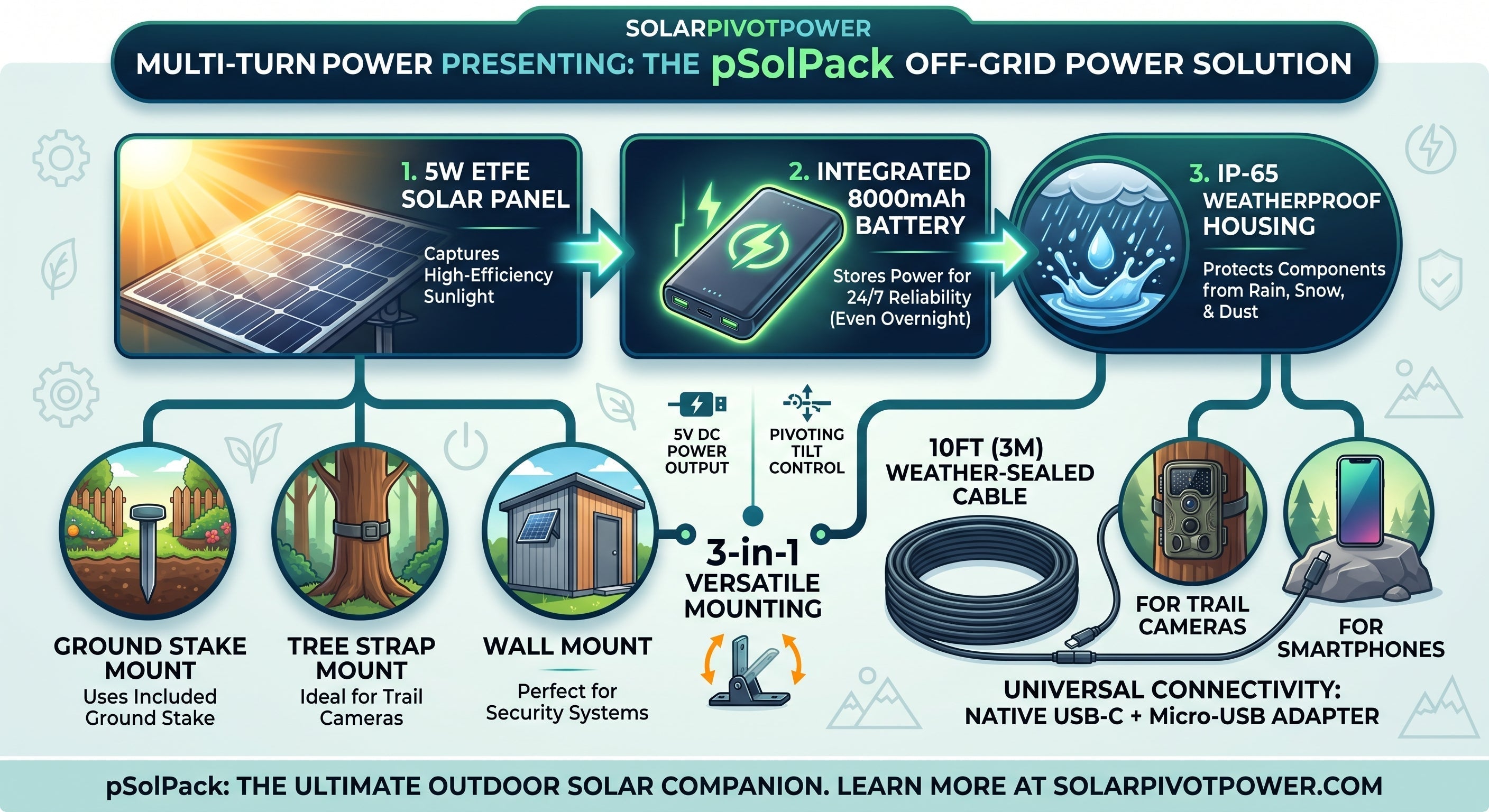 Never Run Out of Power Off-Grid: Why the pSolPack is the Ultimate Outdoor Solar Companion