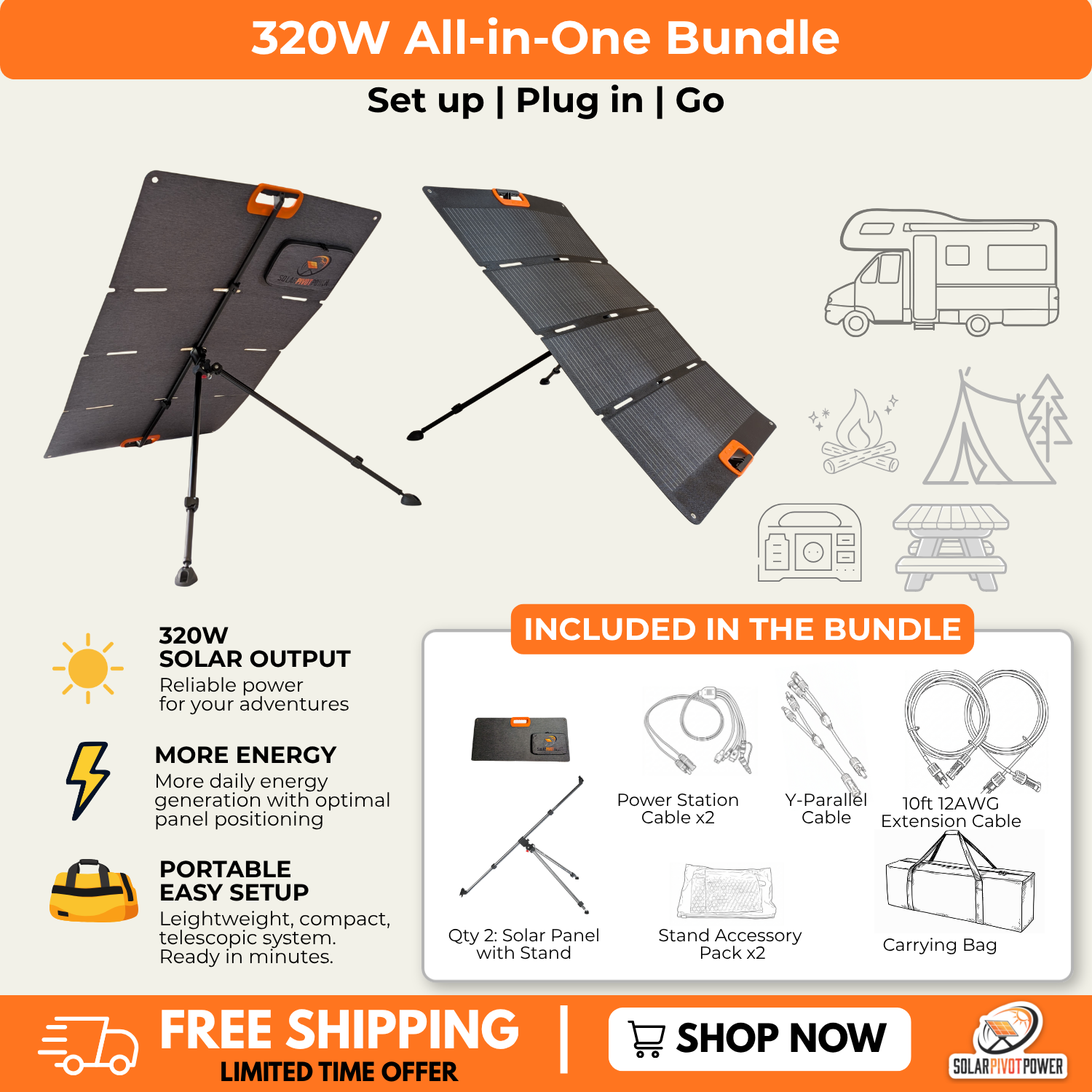 320W All-in-One Bundle