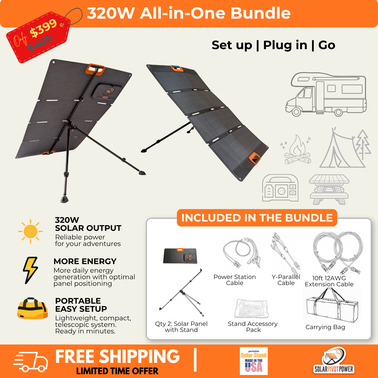 320W All-in-One Bundle