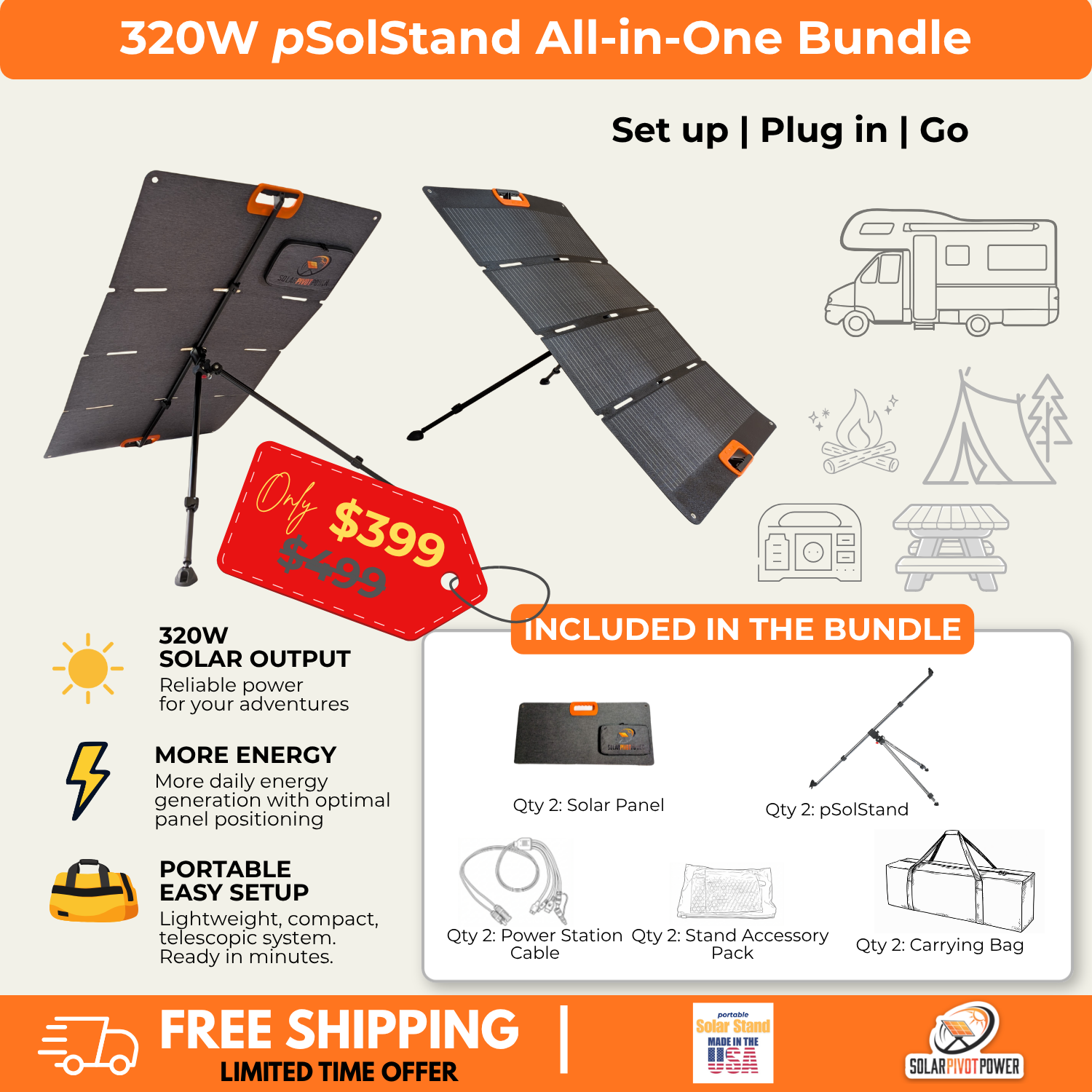320W All-in-One Bundle