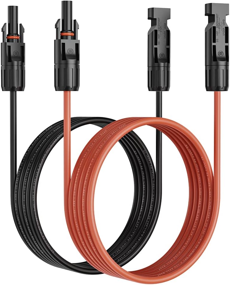 10AWG 10ft MC4 Extension Cable