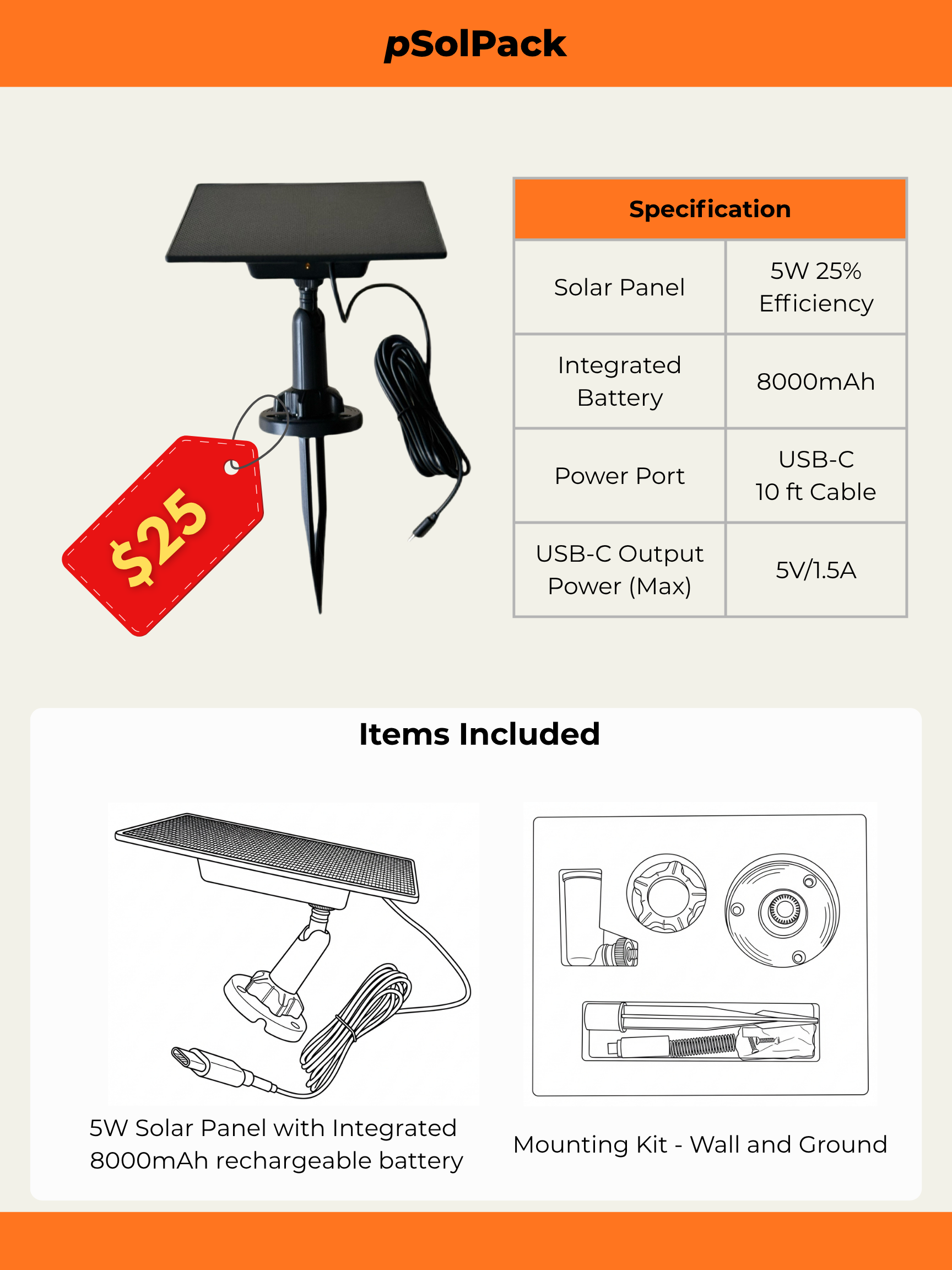 pSolPack - Sun-Powered, Ready on Demand