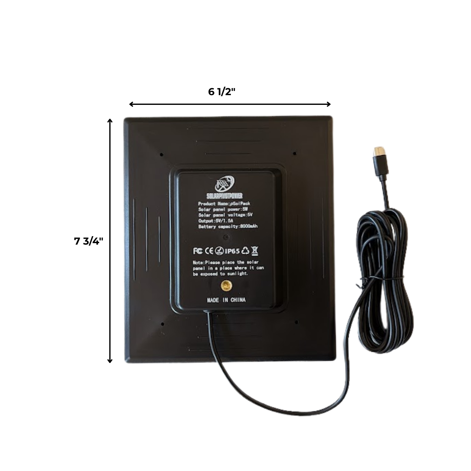 pSolPack - Sun-Powered, Ready on Demand